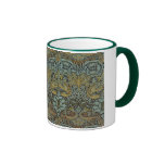 Peacock and Dragon By William Morris Coffee Mugs