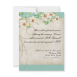 Peacock Bird Cage - RSVP Response Card invitations