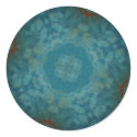 Peacock Blue Design stickers