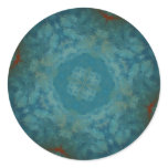 Peacock Blue Design stickers
