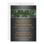 Peacock Bridal Shower Invitation