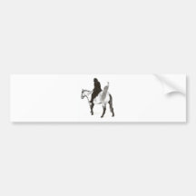 peacock bumper sticker