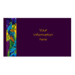 Peacock Business/Profile/Save the Date Card Business Card Template