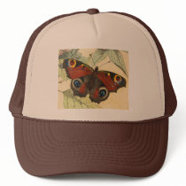 Peacock Butterfly Hat