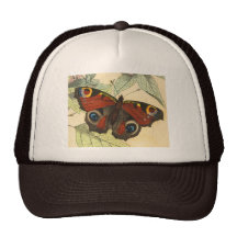 Peacock Butterfly Hat