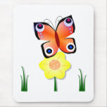 Peacock Butterfly Mousepad