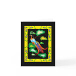 Peacock Greeting Card