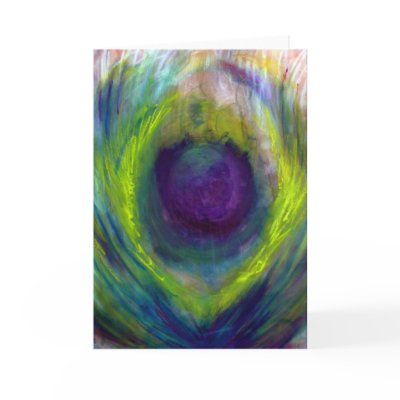 Peacock Card by Laura_Tetrault