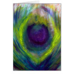 Peacock Card