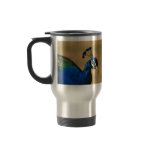 Peacock commuter mugs, cups & steins
