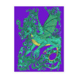 Peacock Dragon postcards