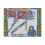 Peacock Feather and Flute - Hare Krishna