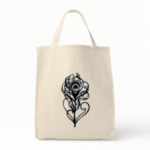 Peacock Feather Bag
