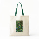 Peacock Feather Tote Bags