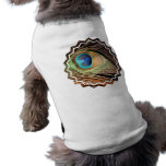 Peacock Feather Designs Pet Shirt pet clothing