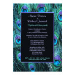 Peacock Feather Drama - Wedding Invitation