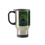 Peacock Feather Mug