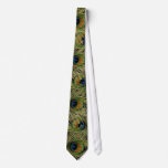 Peacock Feather Necktie