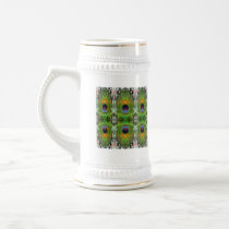 Peacock Feather Show Coffee Mug