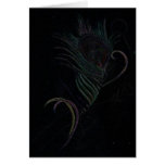 Peacock Feather Tattoo cards