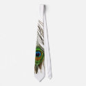 peacock feather ties