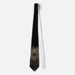 Peacock feather ties