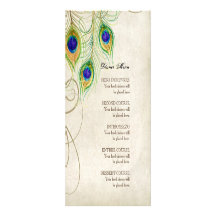 Peacock Feathers Black Damask Wedding Stationery Custom Invite