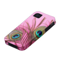 Peacock Feathers iPhone 4 Tough Case-Mate Case