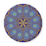 Peacock Fractal Design Magnet