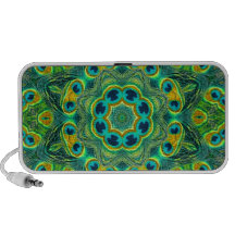 PEACOCK KALEIDOSCOPE Doodle Speaker