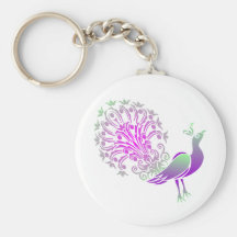 Peacock Key Chains