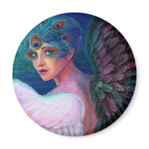 Peacock Lady's Wings of Duality Magnets
