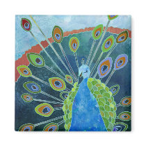 Peacock Magnet