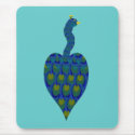 Peacock mousepads