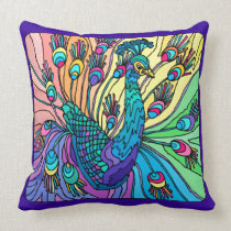 Peacock Pillow pillows