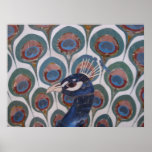 Peacock Stone Inlay posters