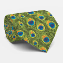 Peacock Tie For Weddings and Special Occasions