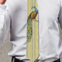 Peacock Tie For Weddings and Special Occasions