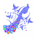 Peacock Vintage Design t-shirts