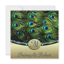 Peacock Wedding Invitations