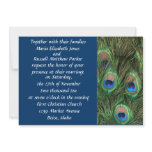 Peacock Wedding Invitations