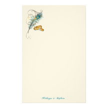 Peacock Wedding Stationery