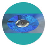 Peacock's Eye, Envelope Seals Stickers