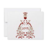 Peacocks Love invitations