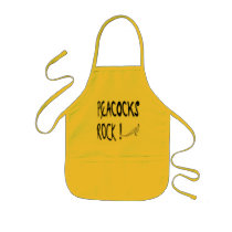 Peacocks Rock! Apron