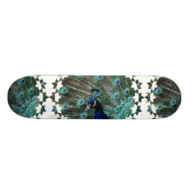 Peafowl Bird Skateboard
