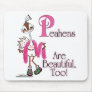 Peahens Are Beautiful, Too! Mousepads