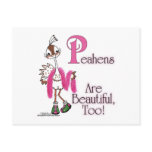 Peahens Are Beautiful, Too! postcards