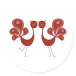 Peakcock Love Sticker