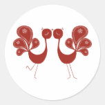 Peakcock Love Sticker